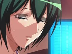 Three horny studs fucking a cute anime under water